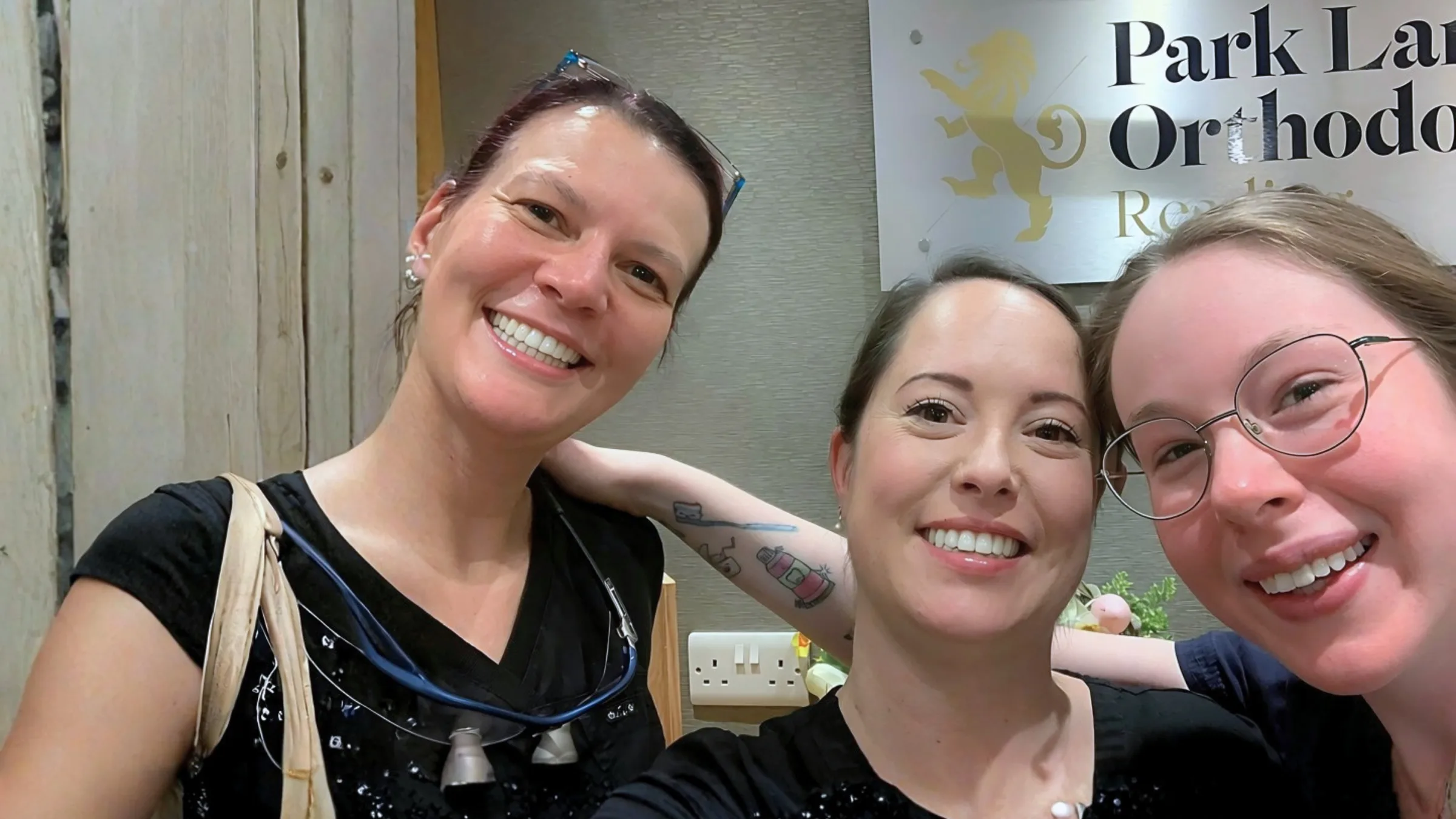 The Park Lane Orthodontics team at their Reading practice
